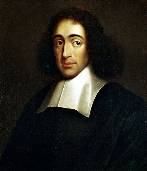 Benedict (Baruch) Spinoza (1632-1677) lived in Amsterdam and was the son of a Jewish family from Portugal, that fled prosecution, to the Dutch Republic where was freedom of religion and thought 