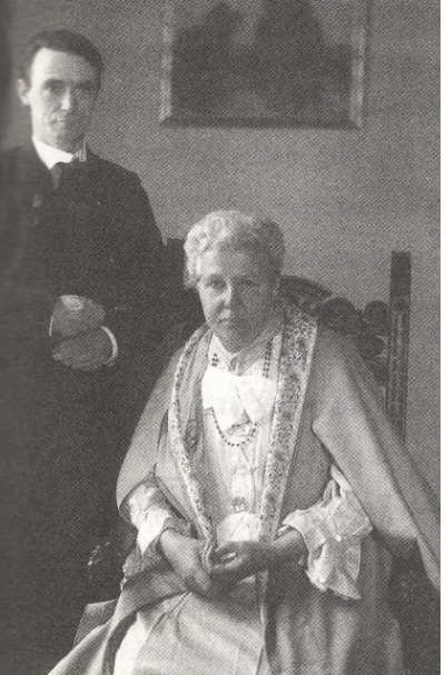 Rudolf Steiner (l) and Annie Besant (1907)