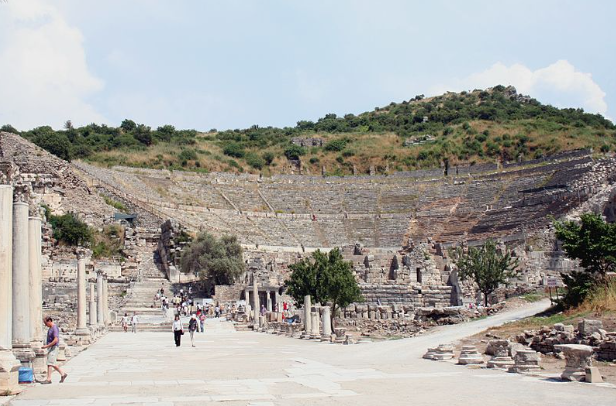 The great theatre of Ephesus with amazing acoustics